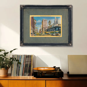 Times — Framed Wall Art Room View | Bella Frye
