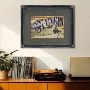 Wyoming — Framed Wall Art Room View | Bella Frye