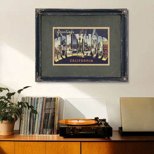 California Hollywood — Framed Wall Art Room View | Bella Frye