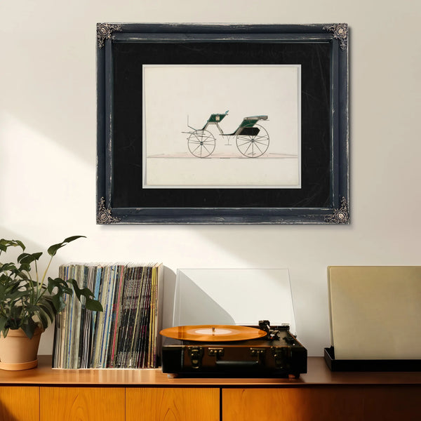 Design for Phaeton (unnumbered) — Framed Wall Art Room View | Bella Frye