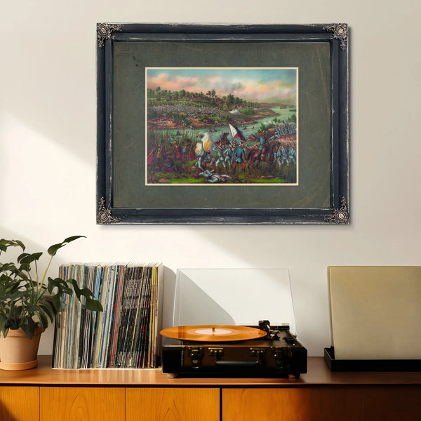 Battle of Paceo Manila Feb 4th 5th 1899 1899 — Framed Wall Art Room View | Bella Frye