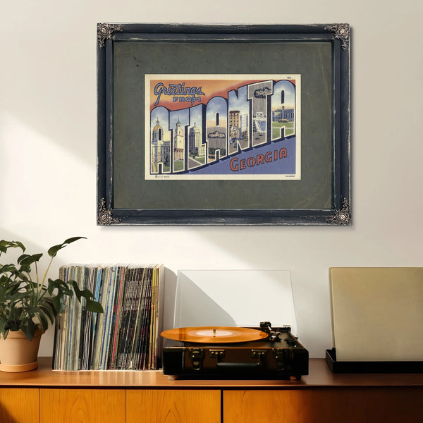 Georgia Atlanta — Framed Wall Art Room View | Bella Frye