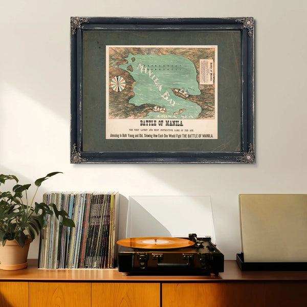 Battle of Manila 19th Century — Framed Wall Art Room View | Bella Frye