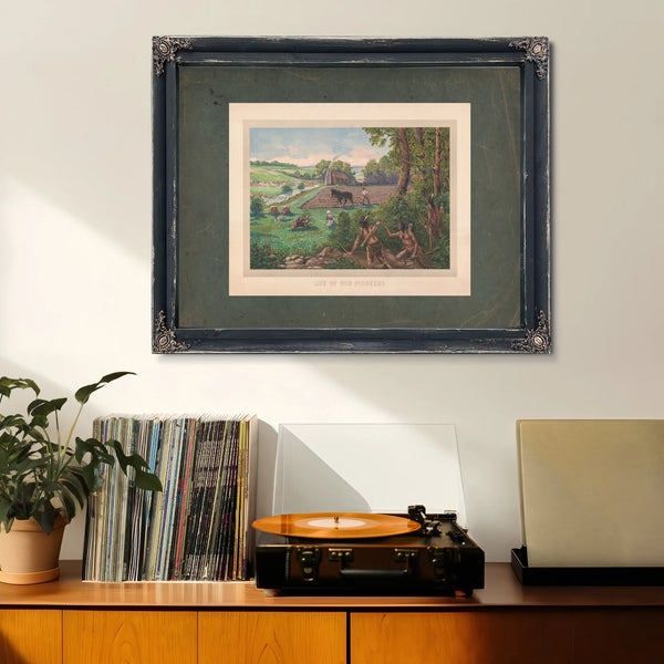 Life of Our Pioneers 1915 — Framed Wall Art Room View | Bella Frye