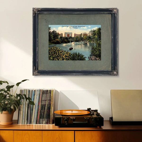 The Gilded Refuge Where Manhattans Elite Escaped to Waters Edge — Framed Wall Art Room View | Bella Frye