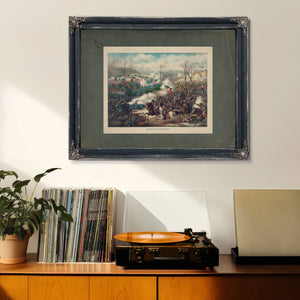 Battle of Pea Ridge Arkansas 1889 — Framed Wall Art Room View | Bella Frye