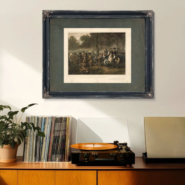 Life of George Washingtonthe Soldier 1854 — Framed Wall Art Room View | Bella Frye