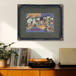 New Mexico Santa Fe — Framed Wall Art Room View | Bella Frye