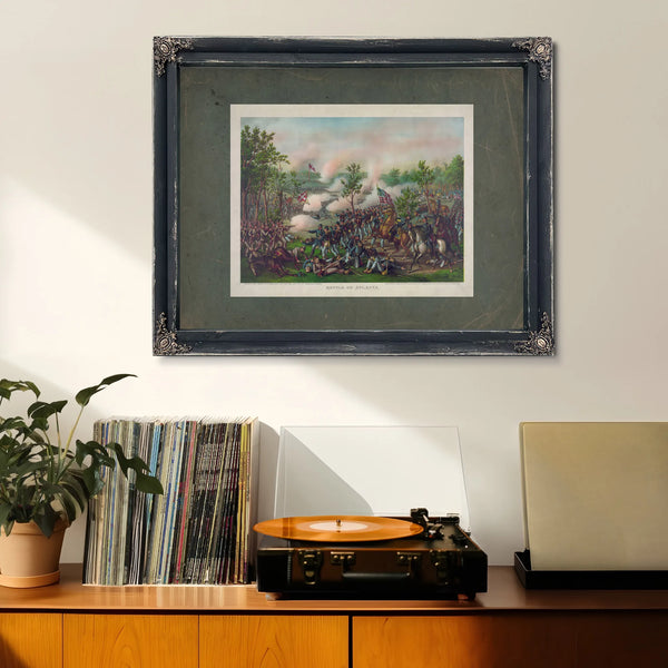 Battle of Atlantadeath of General James B Mcphersonjuly 22d 1864army of the — Framed Wall Art Room View | Bella Frye
