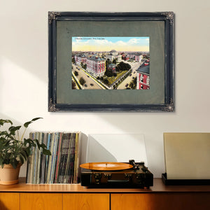 The Academy on Morningside Heights a Scholars Aerial Reverie — Framed Wall Art Room View | Bella Frye