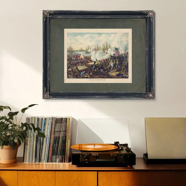 Battle of New Orleans 189 — Framed Wall Art Room View | Bella Frye