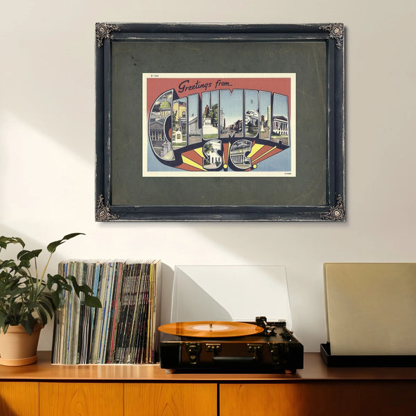 South Carolina Columbia — Framed Wall Art Room View | Bella Frye