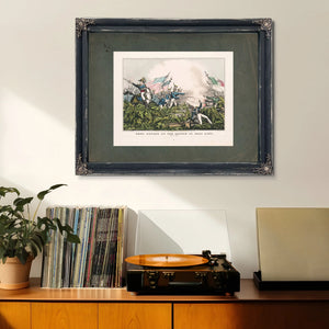 General Taylor at the Battle of Palo Alto May 8th 1846 1846 — Framed Wall Art Room View | Bella Frye