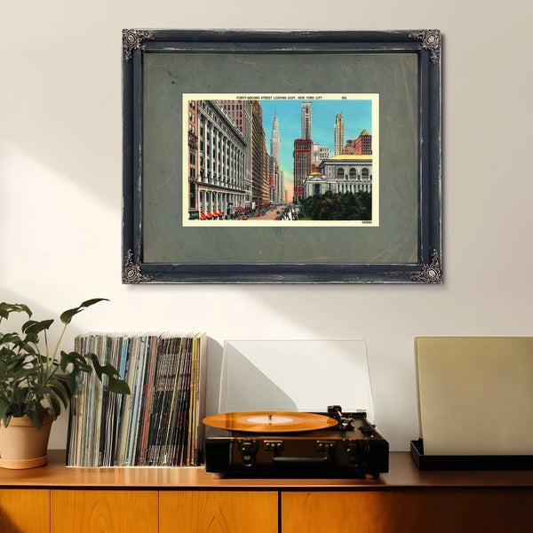 42nd Street — Framed Wall Art Room View | Bella Frye