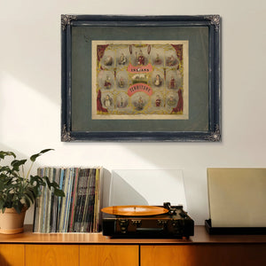 Indians of the Territory 1875 — Framed Wall Art Room View | Bella Frye