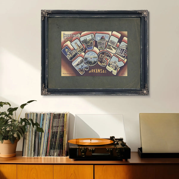 Arkansas Little Rock — Framed Wall Art Room View | Bella Frye