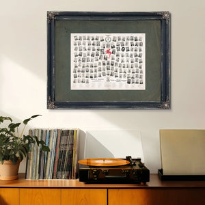 a Gallery of Welsh and Welsh American Poets 1893 — Framed Wall Art Room View | Bella Frye