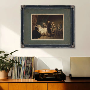 Life of George Washington the Christian Death 1853 — Framed Wall Art Room View | Bella Frye