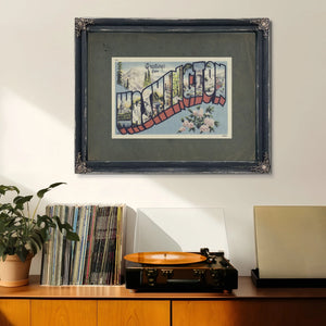 Washington — Framed Wall Art Room View | Bella Frye