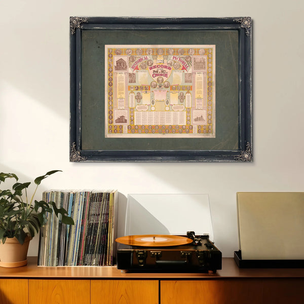 Historical Pictorial Record of the Me Church 194 — Framed Wall Art Room View | Bella Frye