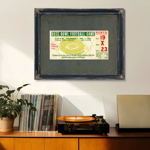 Rose Bowl Ticket 634918929 66fd9c — Framed Wall Art Room View | Bella Frye