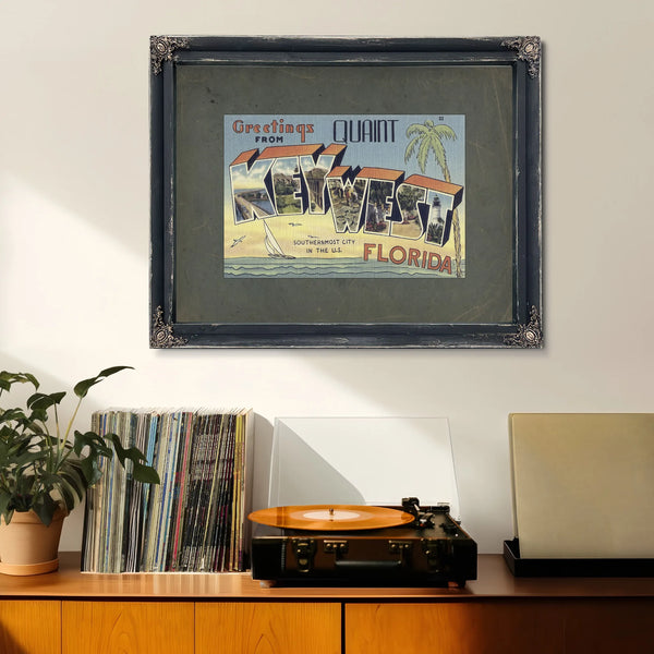 Florida Key West — Framed Wall Art Room View | Bella Frye