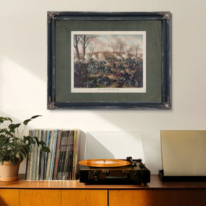 Battle of Fort Donelsoncapture of Generals Sb Buckner and His Army February — Framed Wall Art Room View | Bella Frye