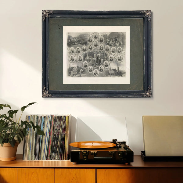 American Methodism 19th Century — Framed Wall Art Room View | Bella Frye