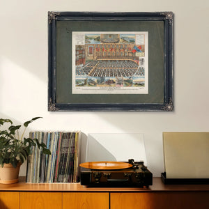 Grand Banquet Given by the Citizens of Cincinnati to the Visiting Merchants — Framed Wall Art Room View | Bella Frye