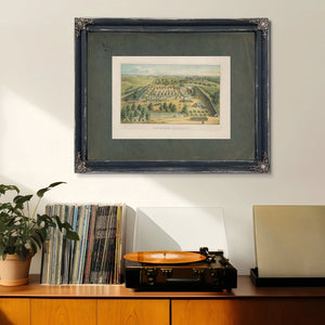 Camp Carroll Baltimore Md 1862 — Framed Wall Art Room View | Bella Frye