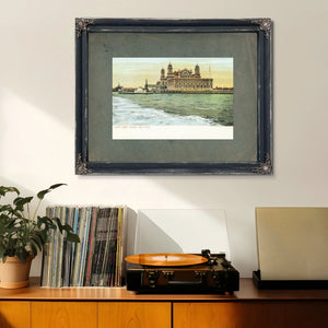 The Gateway of Forgotten Names — Framed Wall Art Room View | Bella Frye