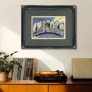 Illinois Chicago — Framed Wall Art Room View | Bella Frye