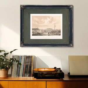 Encampment of Gen Popes Army Before Corinth May 1862 1862 — Framed Wall Art Room View | Bella Frye