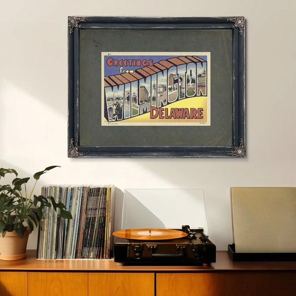 Delaware Wilmington — Framed Wall Art Room View | Bella Frye
