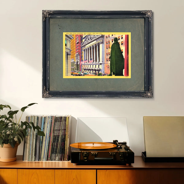 The Temple of Fortune Wall Streets Gilded Altar — Framed Wall Art Room View | Bella Frye