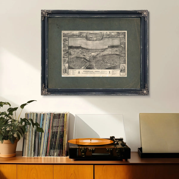 Andersonville Prison Camp Sumter Ga as it Appeared August 1st 1864 When it C — Framed Wall Art Room View | Bella Frye