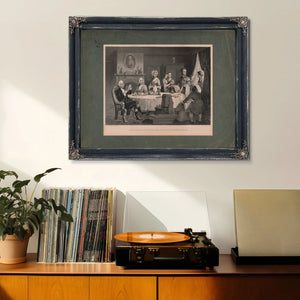 George Washington and the Spy Harvey Birch 184 185 — Framed Wall Art Room View | Bella Frye