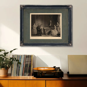 Grant and His Family 1867 — Framed Wall Art Room View | Bella Frye