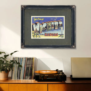 Kansas Wichita — Framed Wall Art Room View | Bella Frye