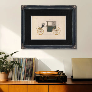 Design for Landaulet No 4211 — Framed Wall Art Room View | Bella Frye