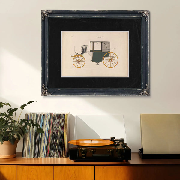 Design for Landaulet No 4211 — Framed Wall Art Room View | Bella Frye