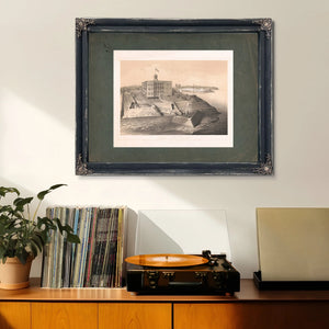 Fort Anderson Paducah Kentucky and the Camp of the 6th Illinois Cavalry Apri — Framed Wall Art Room View | Bella Frye