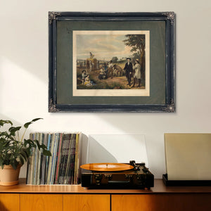 Life of George Washingtonthe Farmer 1854 — Framed Wall Art Room View | Bella Frye