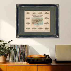 a View of the Columbian Exposition 1892 — Framed Wall Art Room View | Bella Frye