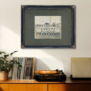 Homestead Grays — Framed Wall Art Room View | Bella Frye