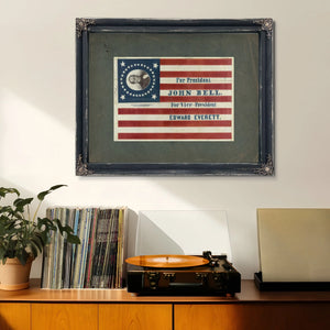 for President John Bell for Vice President Edward Everett 186 — Framed Wall Art Room View | Bella Frye