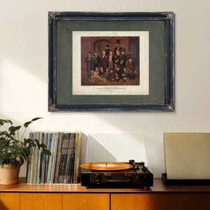 Dl Moody and Jv Farwells First Sunday School Class North Market Hall Chicago — Framed Wall Art Room View | Bella Frye
