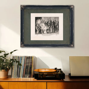 Death of General Zachary Taylor 185 — Framed Wall Art Room View | Bella Frye