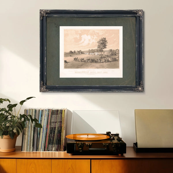 Farmington Miss May 1862 1862 — Framed Wall Art Room View | Bella Frye