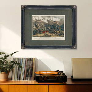 Battle of Fredericksburg Va Dec 13th 1862 1862 — Framed Wall Art Room View | Bella Frye